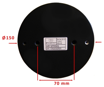 air spring 1052032520 cote platine haut