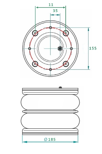 cotes pneumatis 8x2 DB0825
