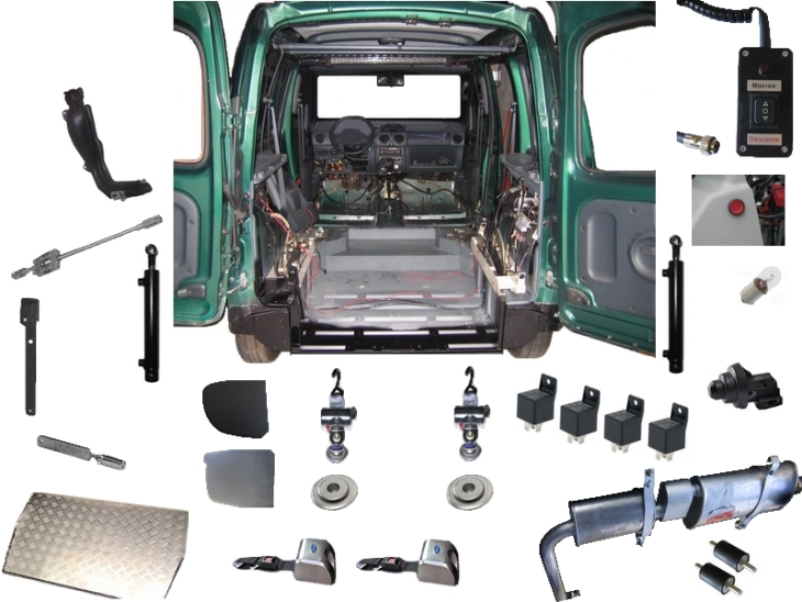 kangoo somac version abaissement électro hydraulique