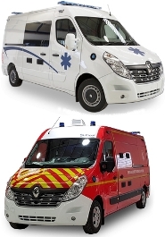 master 3 pompier ambulance