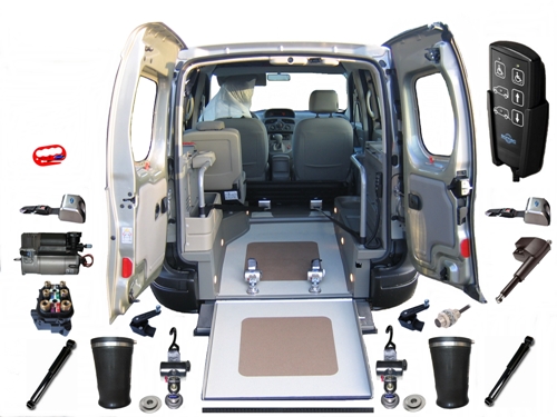 pieces kangoo 2 renault tech version abaissement ouverture automatisée