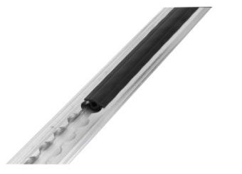 q5 7550 t60 protection caoutchouc pour rail noir