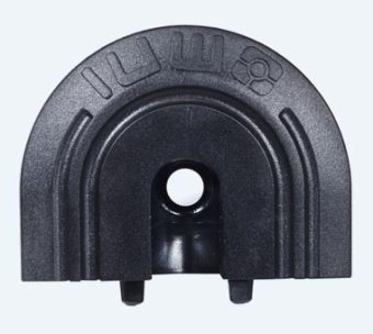 qc06058 embout noir rail encastré